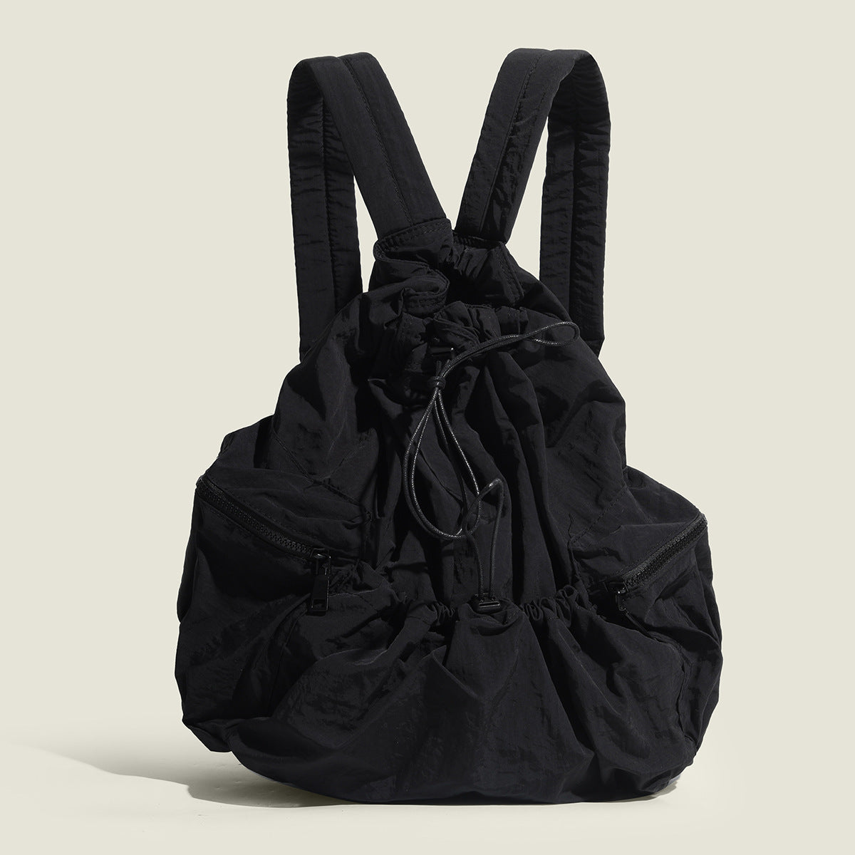 Wholesale Large Capacity Drawstring Nylon Backpacks